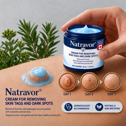 Natravor® 7-𝐃𝐚𝐲 𝐒𝐤𝐢𝐧 𝐓𝐚𝐠 & 𝐒𝐩𝐨𝐭 𝐄𝐫𝐚𝐬𝐞𝐫 𝐂𝐫𝐞𝐚𝐦 (Zero Pain, Zero 𝐒𝐜𝐚𝐫𝐬 Formula) 💎