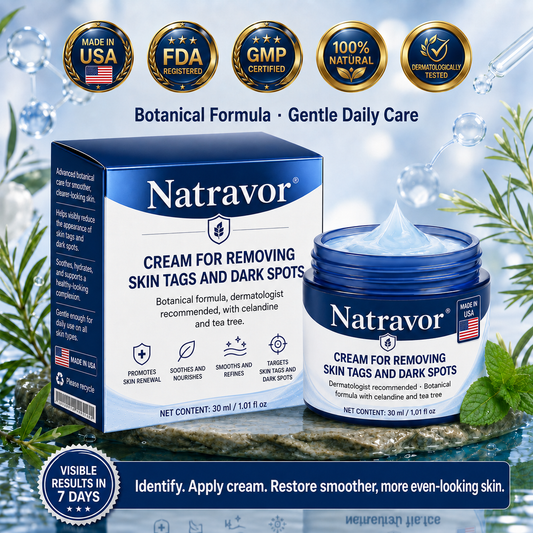 🇺🇸 Natravor® 7-𝐃𝐚𝐲 𝐒𝐤𝐢𝐧 𝐓𝐚𝐠 & 𝐒𝐩𝐨𝐭 𝐄𝐫𝐚𝐬𝐞𝐫 𝐂𝐫𝐞𝐚𝐦 (Zero Pain, Zero 𝐒𝐜𝐚𝐫𝐬 Formula) 💎