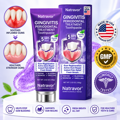 🇺🇸 🦷𝐍𝐚𝐭𝐫𝐚𝐯𝐨𝐫® VioCore Bee Venom Gingivitis & Periodontitis Treatment Toothpaste