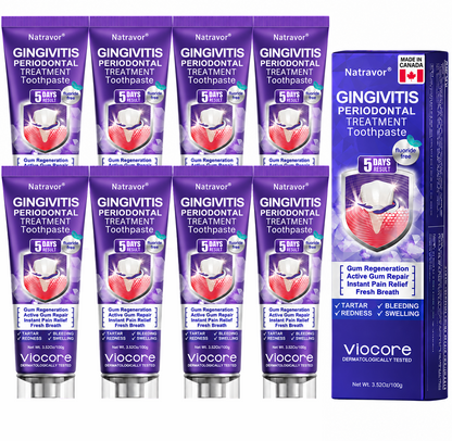 🦷𝐍𝐚𝐭𝐫𝐚𝐯𝐨𝐫® VioCore Bee Venom Gingivitis & Periodontitis Treatment Toothpaste