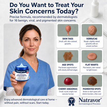 Natravor® 7-𝐃𝐚𝐲 𝐒𝐤𝐢𝐧 𝐓𝐚𝐠 & 𝐒𝐩𝐨𝐭 𝐄𝐫𝐚𝐬𝐞𝐫 𝐂𝐫𝐞𝐚𝐦 (Zero Pain, Zero 𝐒𝐜𝐚𝐫𝐬 Formula) 💎