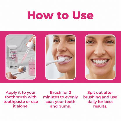 🇨🇦 😁 Natravor® Thismile NH-10 Toothpaste Serum for Enamel & Gum Care – Advanced Therapy